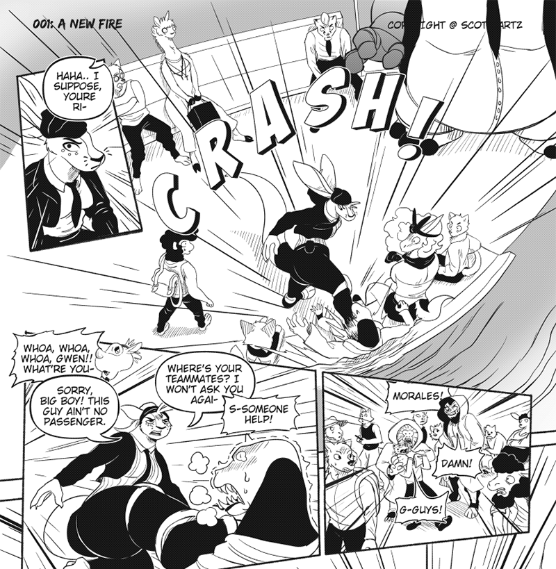 Ray Fox - Episode 48, Page 1: A New Fire Page 46
