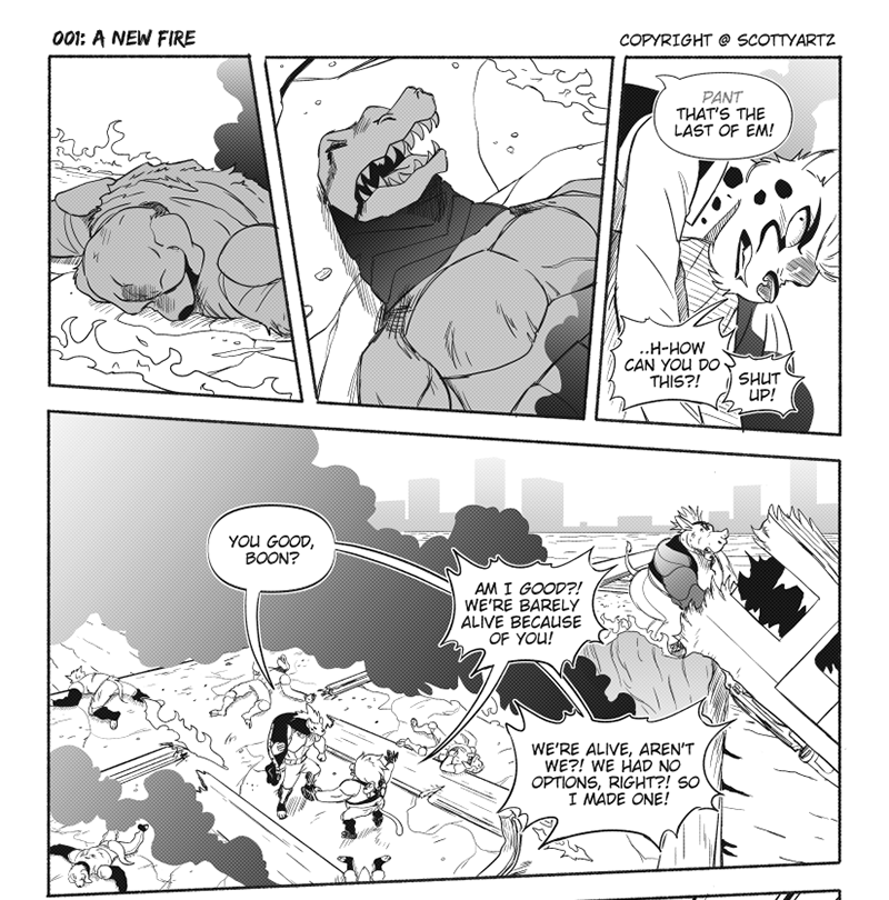 Ray Fox - Episode 54, Page 1: A New Fire Page 52