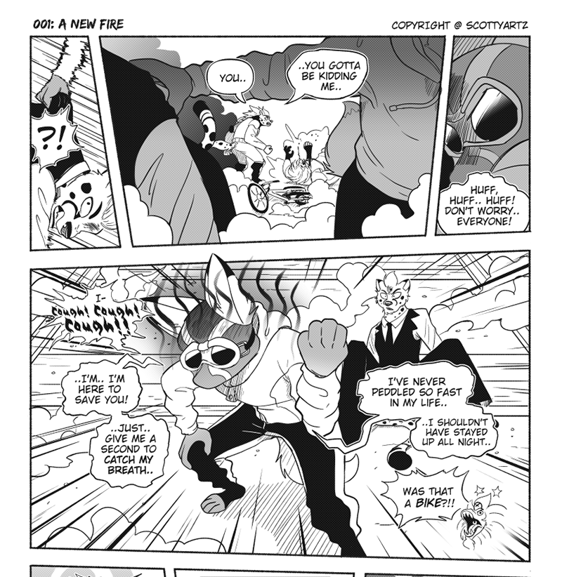 Ray Fox - Episode 56, Page 1: A New Fire Page 54