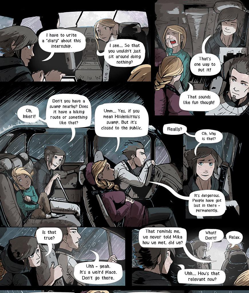 Year In Hereafter - Episode 1, Page 5: Home: Part 1
