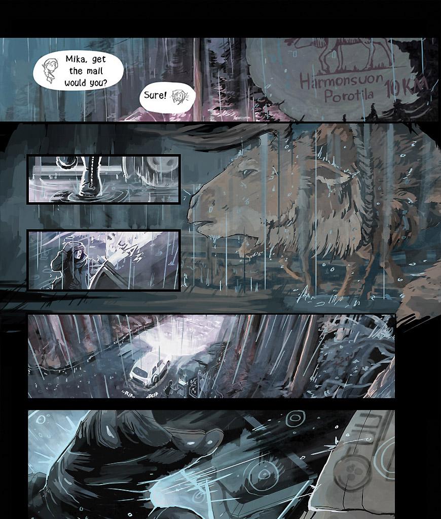 Year In Hereafter - Episode 1, Page 7: Home: Part 1