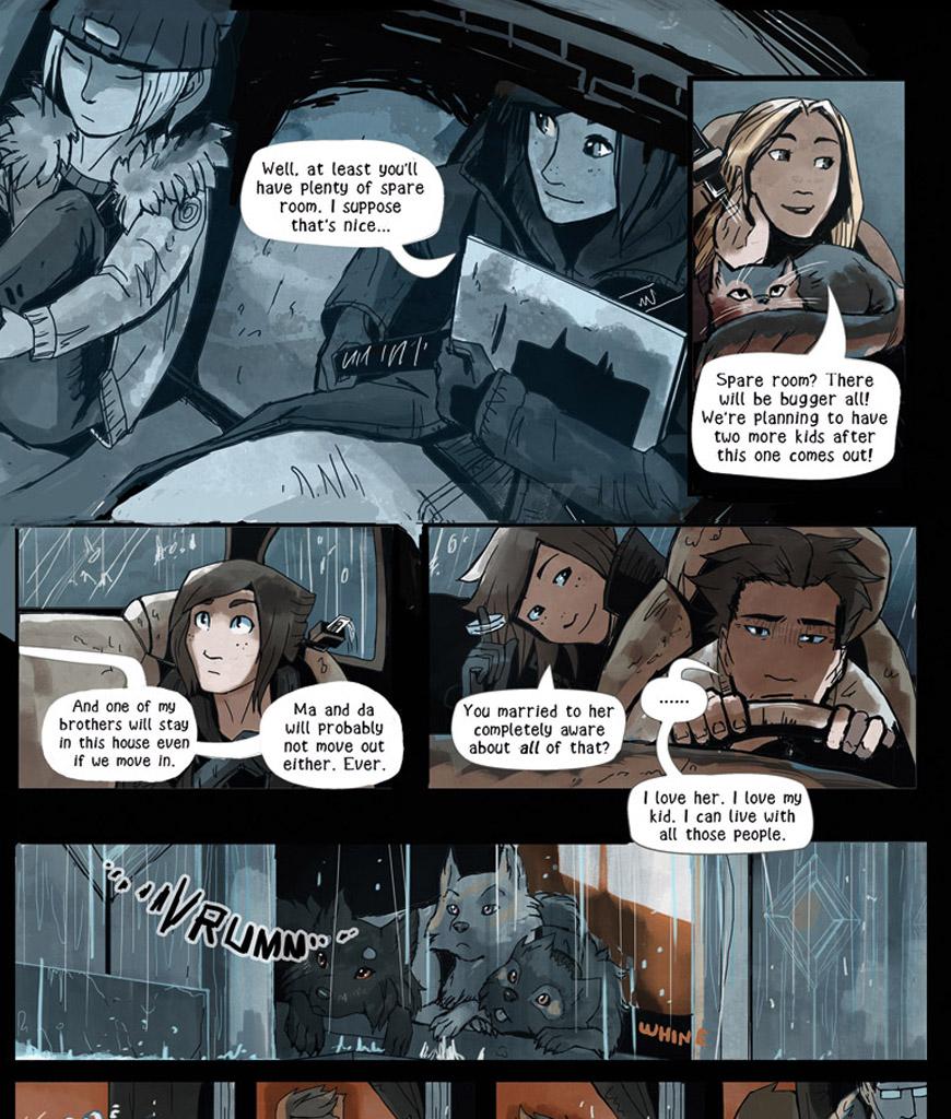 Year In Hereafter - Episode 1, Page 11: Home: Part 1