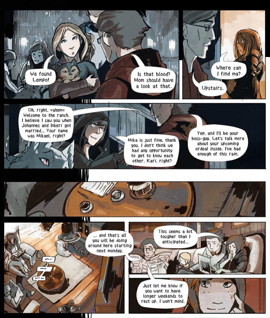 Year In Hereafter - Episode 2, Page 1: Home: Part 2
