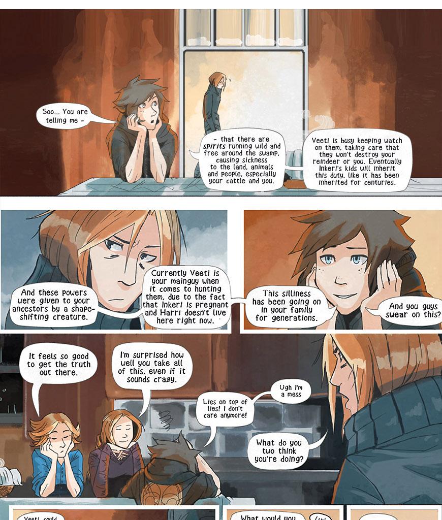Year In Hereafter - Episode 3, Page 1: Home: Part 3