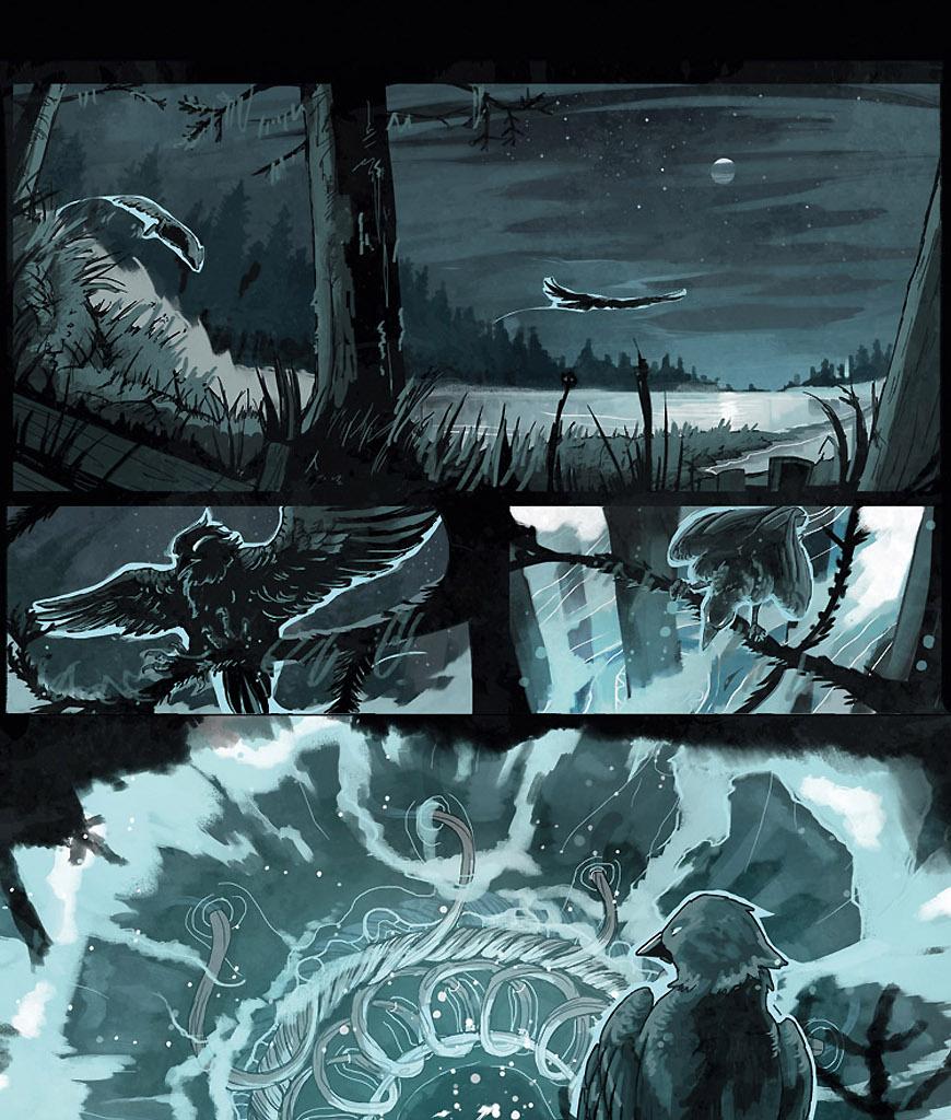 Year In Hereafter - Episode 3, Page 5: Home: Part 3