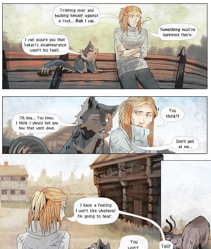 Year In Hereafter - Episode 5, Page 9: Hiidenkirnu: Part 2