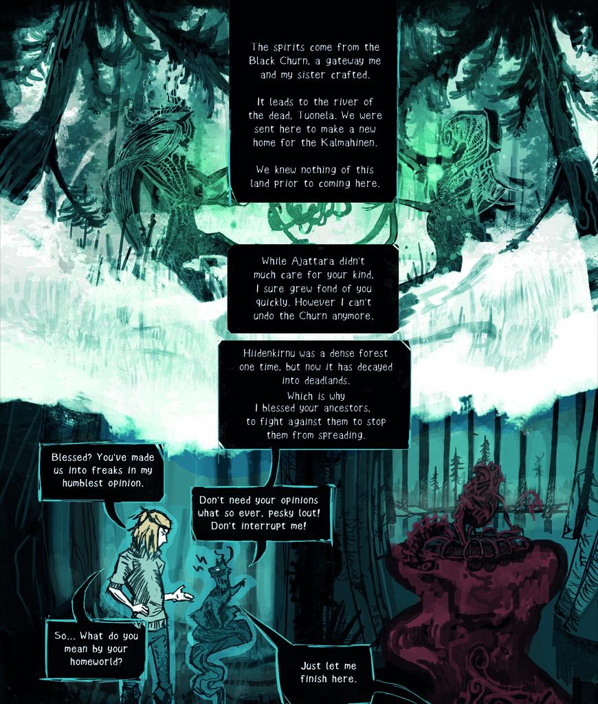 Year In Hereafter - Episode 5, Page 10: Hiidenkirnu: Part 2