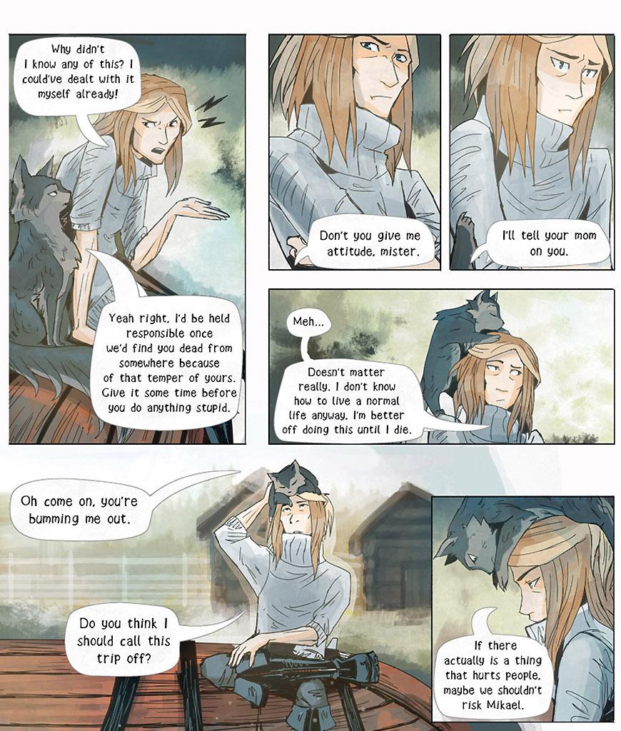 Year In Hereafter - Episode 5, Page 12: Hiidenkirnu: Part 2