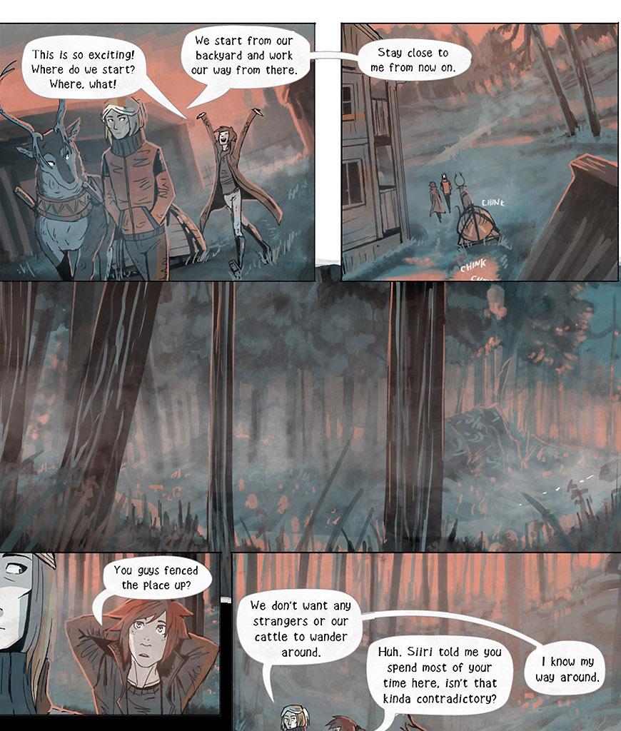 Year In Hereafter - Episode 6, Page 8: Hiidenkirnu: Part 3