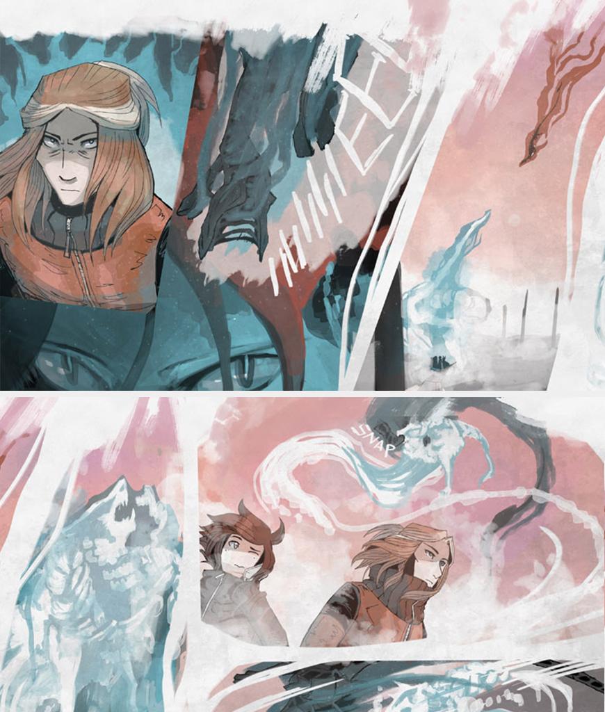 Year In Hereafter - Episode 7, Page 8: Hiidenkirnu: Part 4