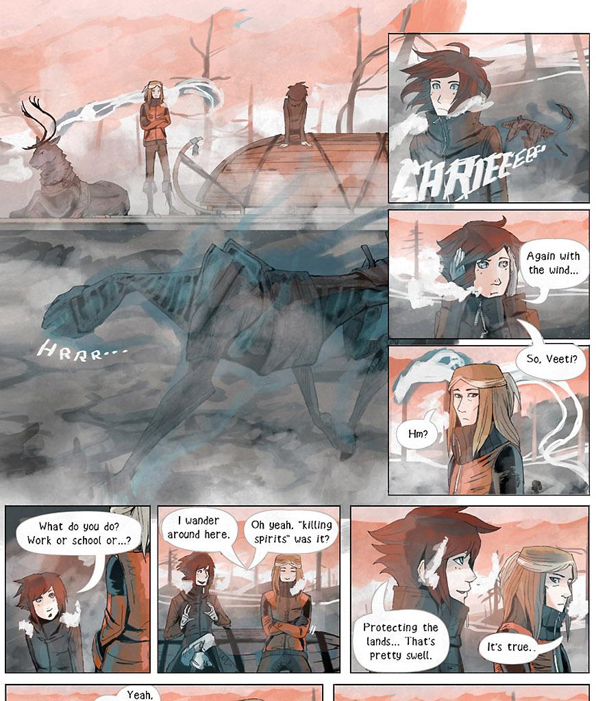 Year In Hereafter - Episode 8, Page 1: Hiidenkirnu: Part 5