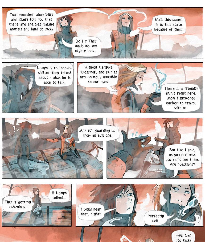 Year In Hereafter - Episode 8, Page 3: Hiidenkirnu: Part 5