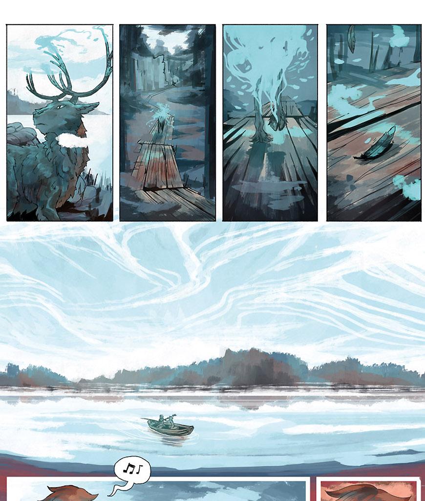 Year In Hereafter - Episode 9, Page 5: The River of Tuonela: Part 1