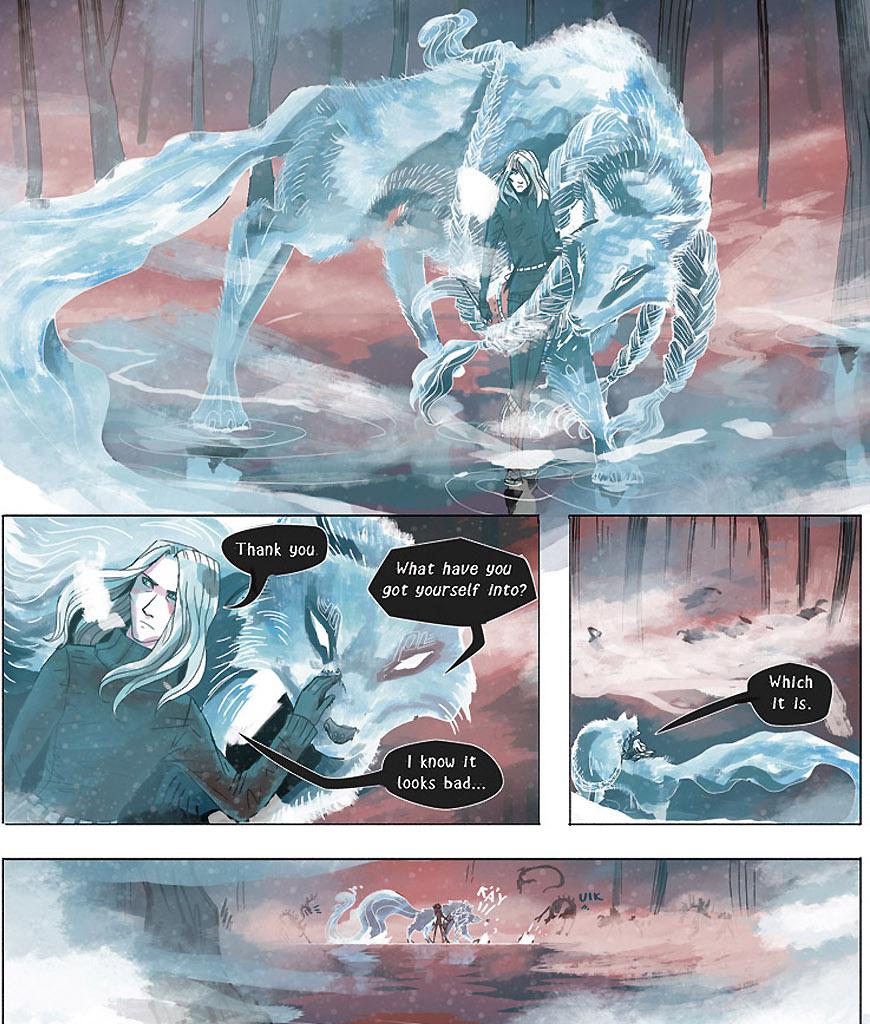 Year In Hereafter - Episode 11, Page 4: The River of Tuonela: Part 3