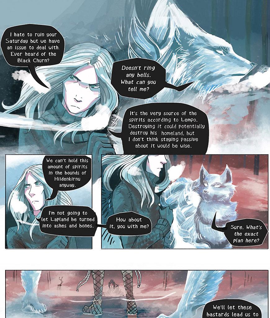 Year In Hereafter - Episode 11, Page 5: The River of Tuonela: Part 3