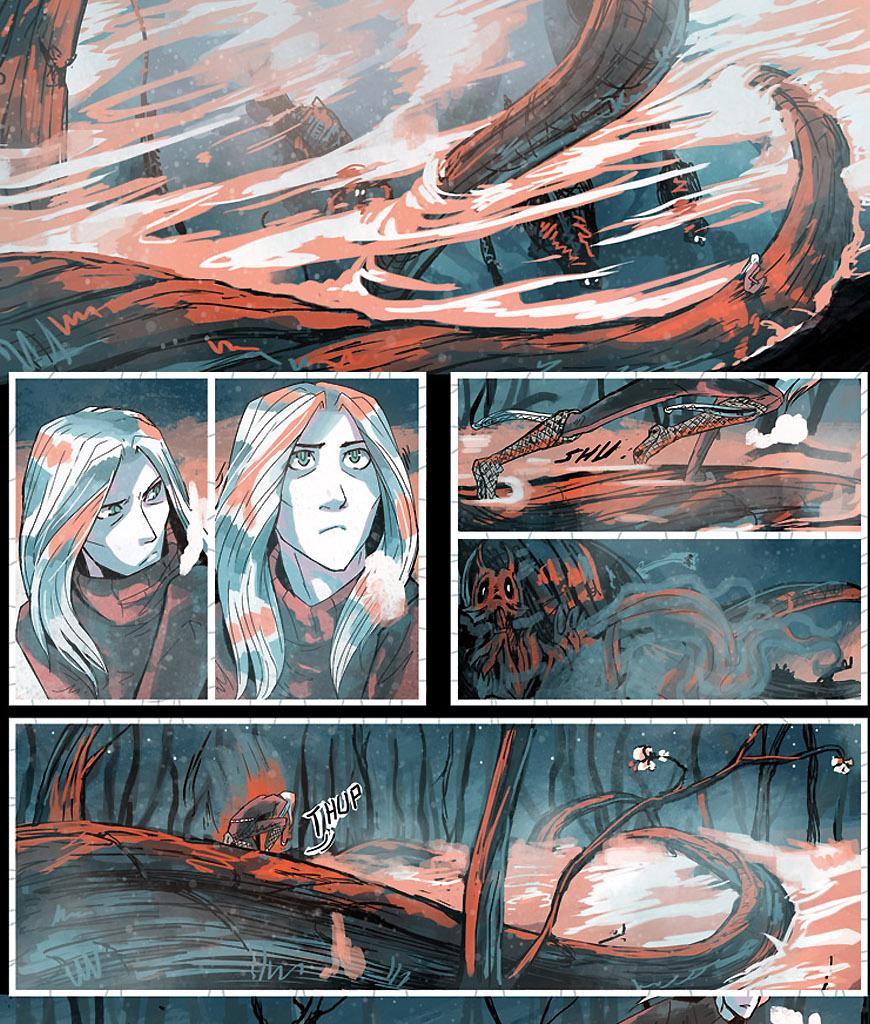 Year In Hereafter - Episode 13, Page 4: The River of Tuonela: Part 5