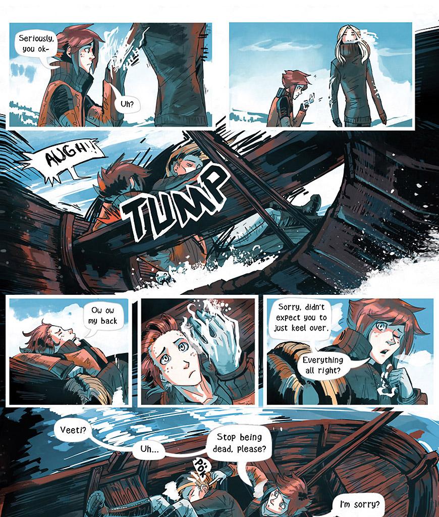 Year In Hereafter - Episode 15, Page 3: The River of Tuonela: Part 7