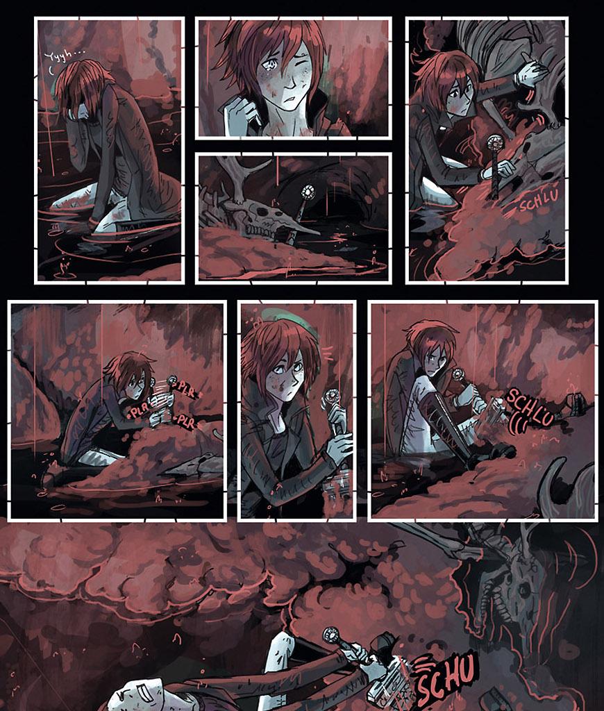 Year In Hereafter - Episode 17, Page 4: The River of Tuonela: Part 9