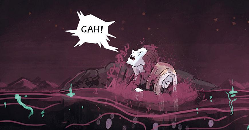 Year In Hereafter - Episode 18, Page 8: The River of Tuonela: Part 10