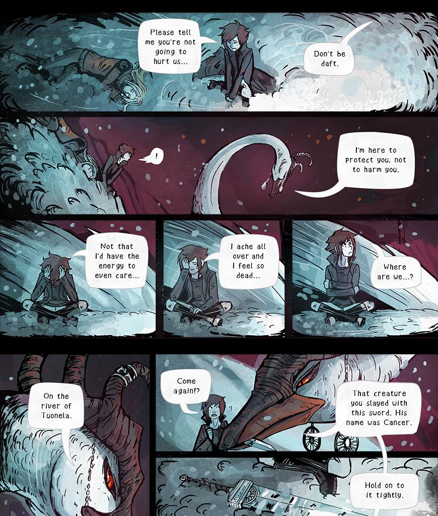 Year In Hereafter - Episode 19, Page 5: The River of Tuonela: Part 11
