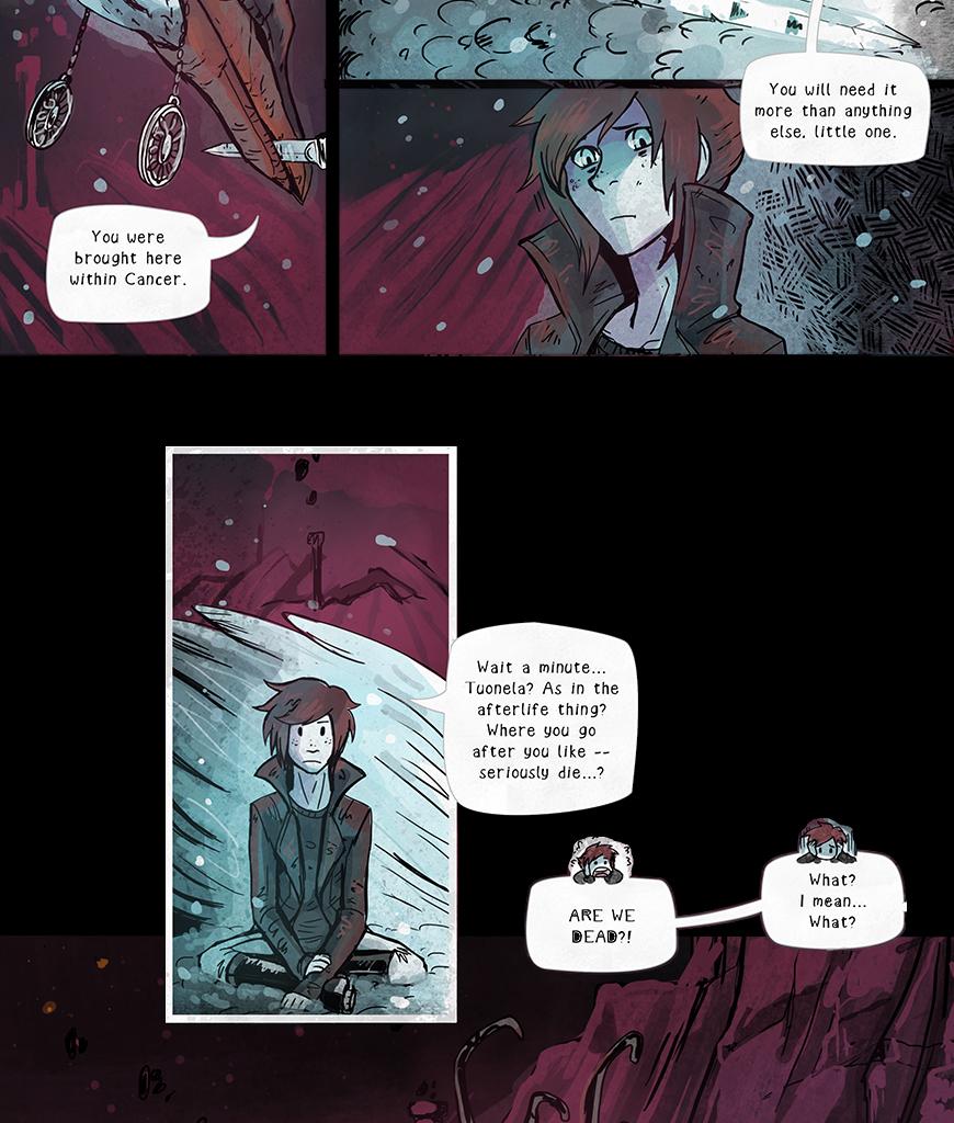 Year In Hereafter - Episode 19, Page 5: The River of Tuonela: Part 11