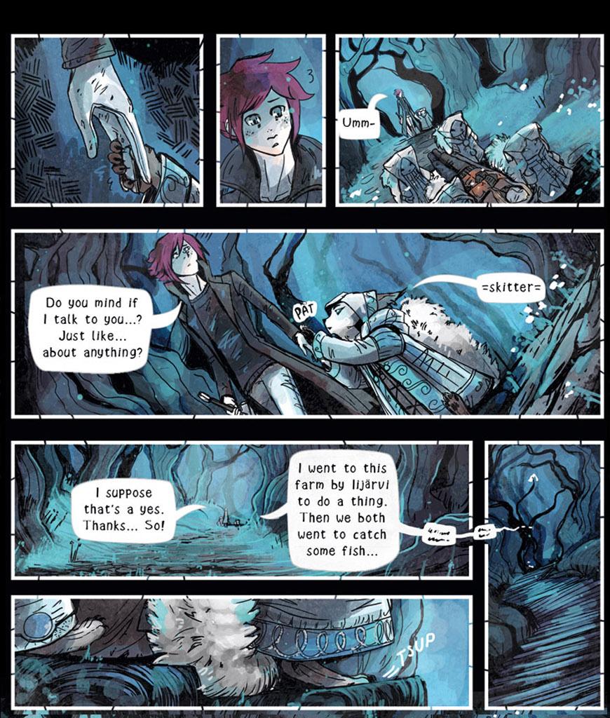 Year In Hereafter - Episode 20, Page 5: The River of Tuonela: Part 12