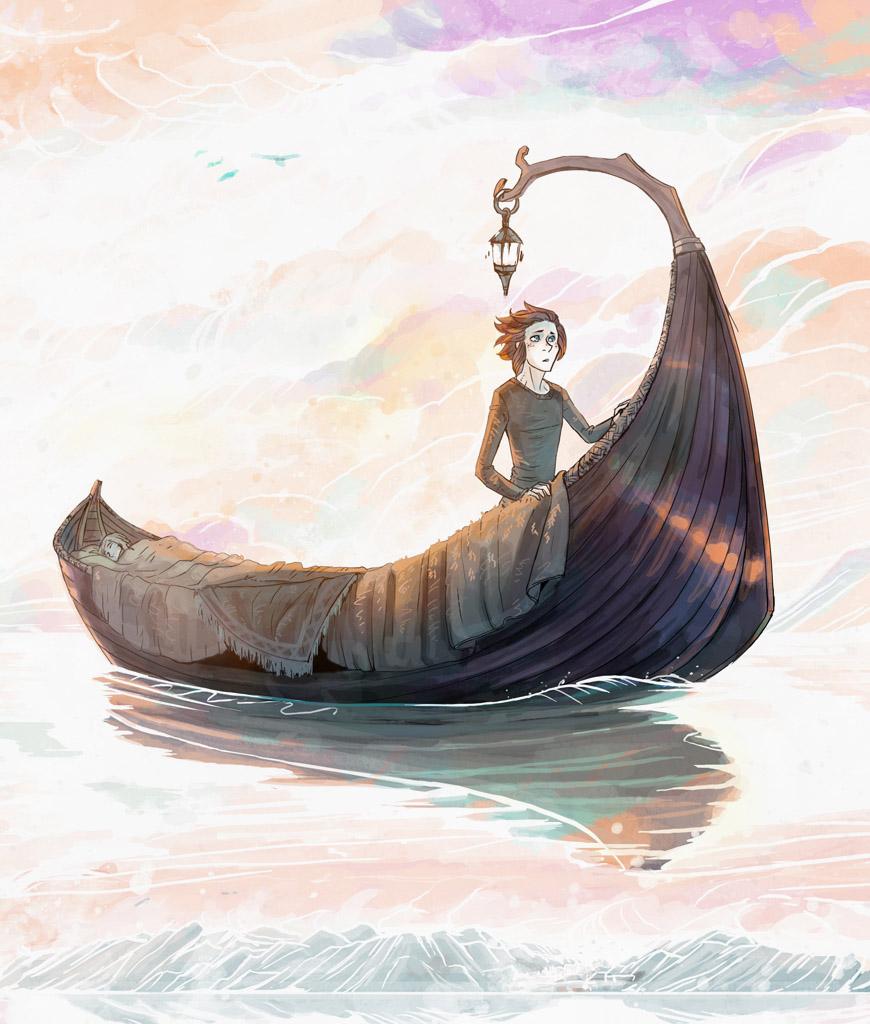 Year In Hereafter - Episode 21, Page 8: The River of Tuonela: Part 13