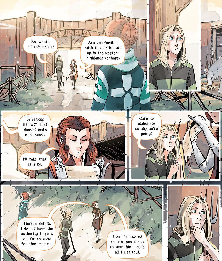 Year In Hereafter - Episode 30, Page 3: Highlands: Part 2