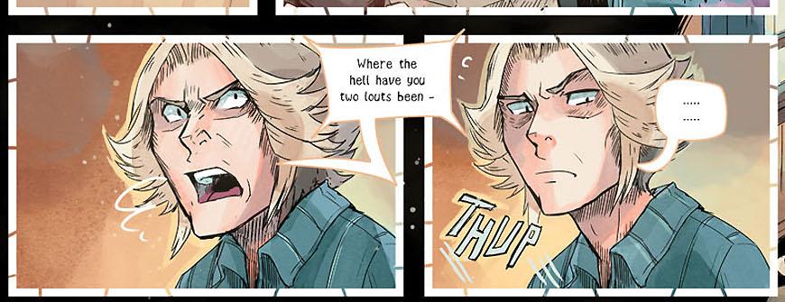 Year In Hereafter - Episode 36, Page 6: Homefront: Part 1