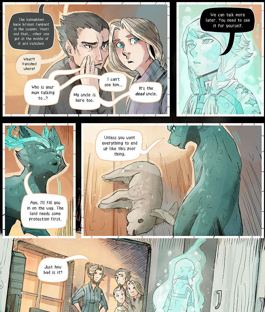 Year In Hereafter - Episode 37, Page 2: Homefront: Part 2