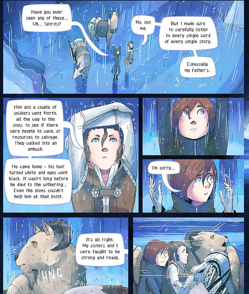 Year In Hereafter - Episode 41, Page 5: Crevice: Part 2