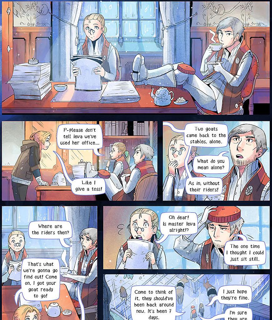 Year In Hereafter - Episode 45, Page 2: Crevice: Part 6