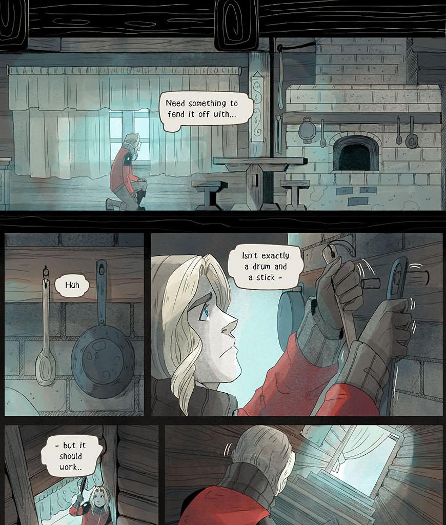 Year In Hereafter - Episode 47, Page 4: Shout: Part 2