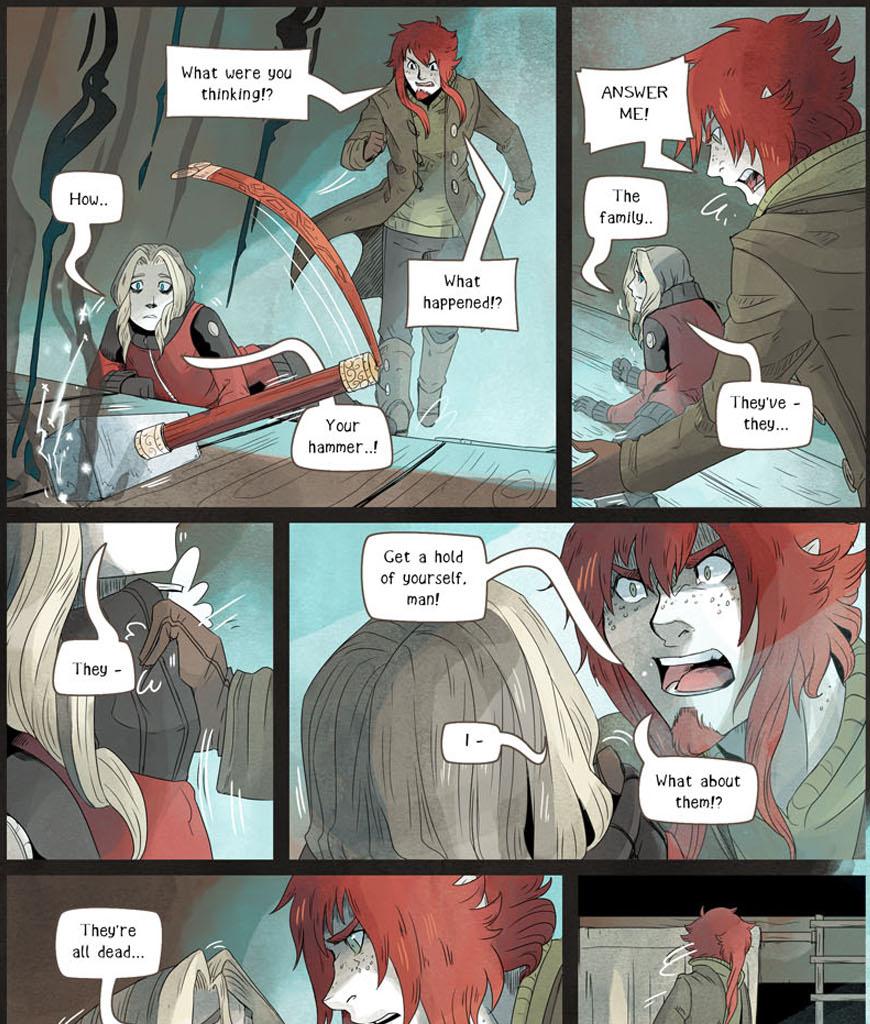 Year In Hereafter - Episode 49, Page 3: Shout: Part 4