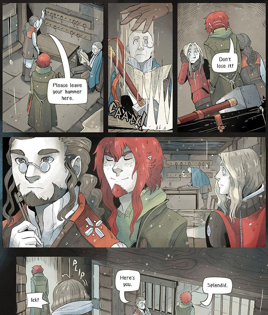 Year In Hereafter - Episode 50, Page 2: Shout: Part 5