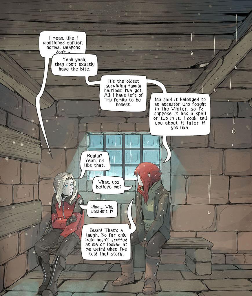 Year In Hereafter - Episode 50, Page 4: Shout: Part 5