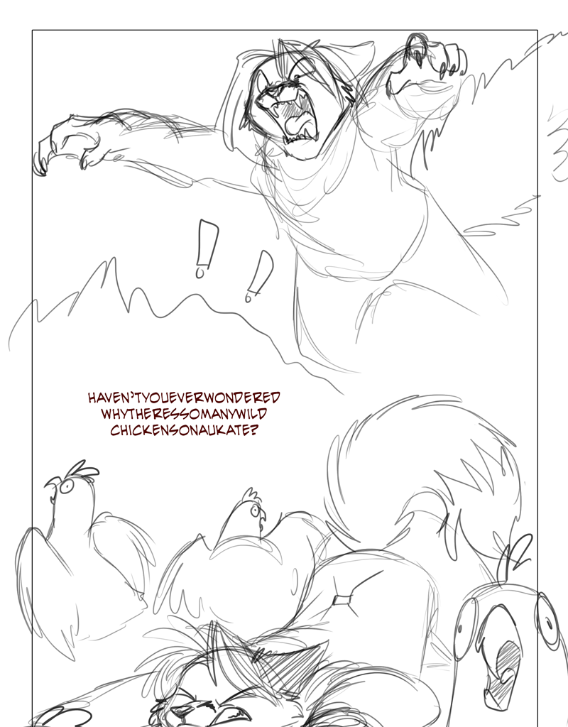 Isla Aukate - Episode 968, Page 1: 37-chicken8