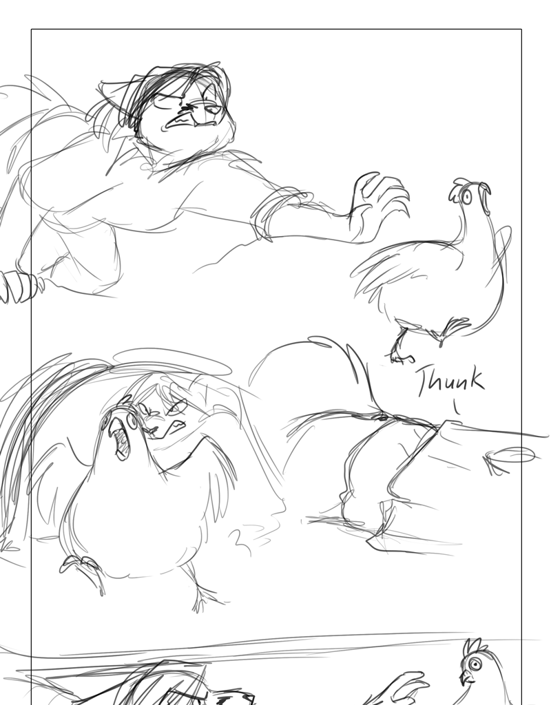 Isla Aukate - Episode 969, Page 1: 37-chicken9