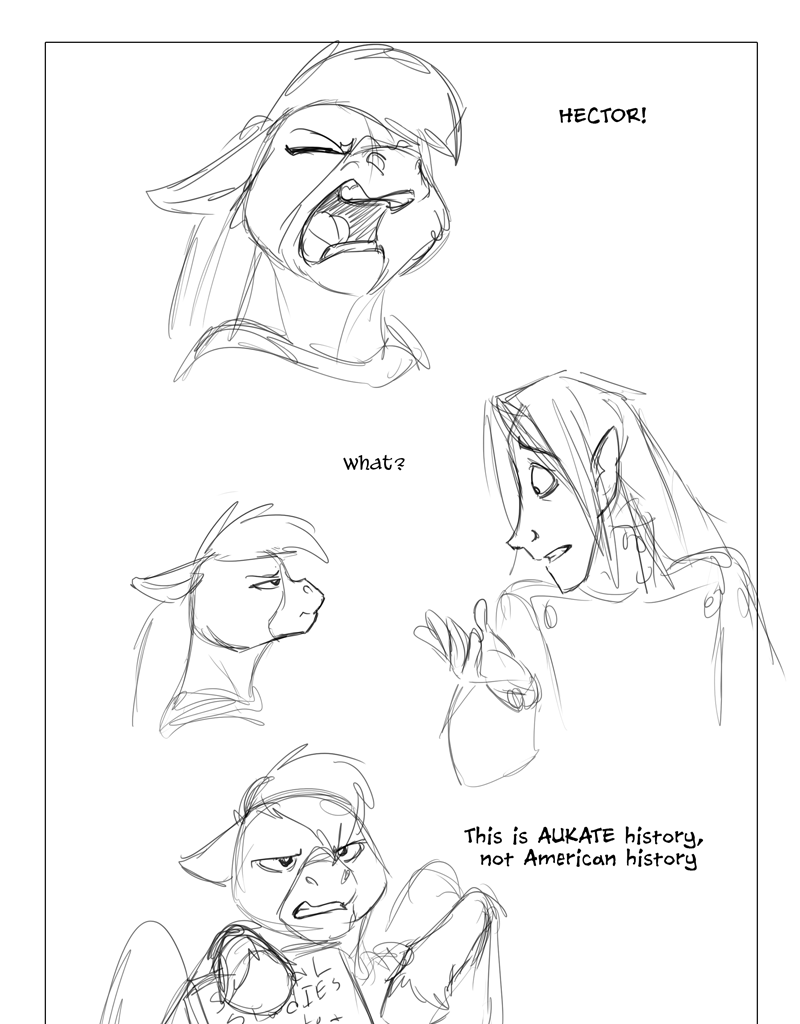 Isla Aukate - Episode 1143, Page 1: 41-socialstudies3