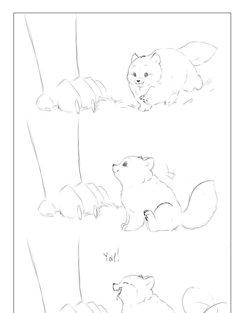 Isla Aukate - Episode 3444, Page 1: 98-Wolf Lessons 2