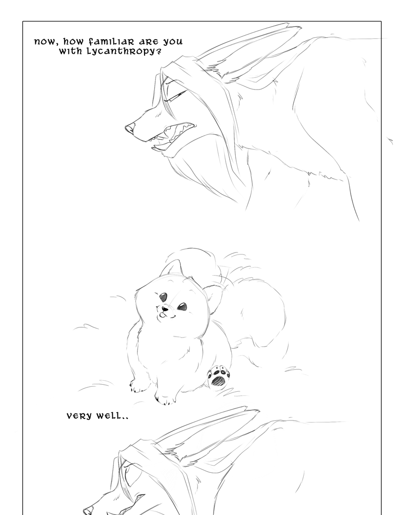 Isla Aukate - Episode 3445, Page 1: 98-Wolf Lessons 3