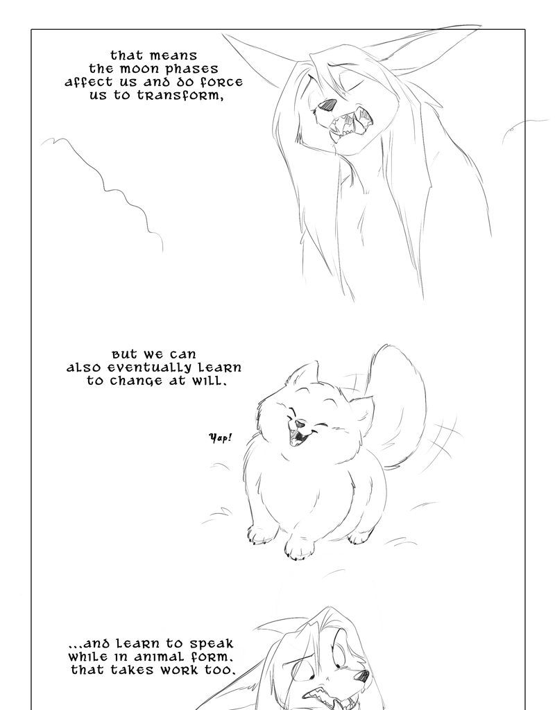 Isla Aukate - Episode 3447, Page 1: 98-Wolf Lessons 5