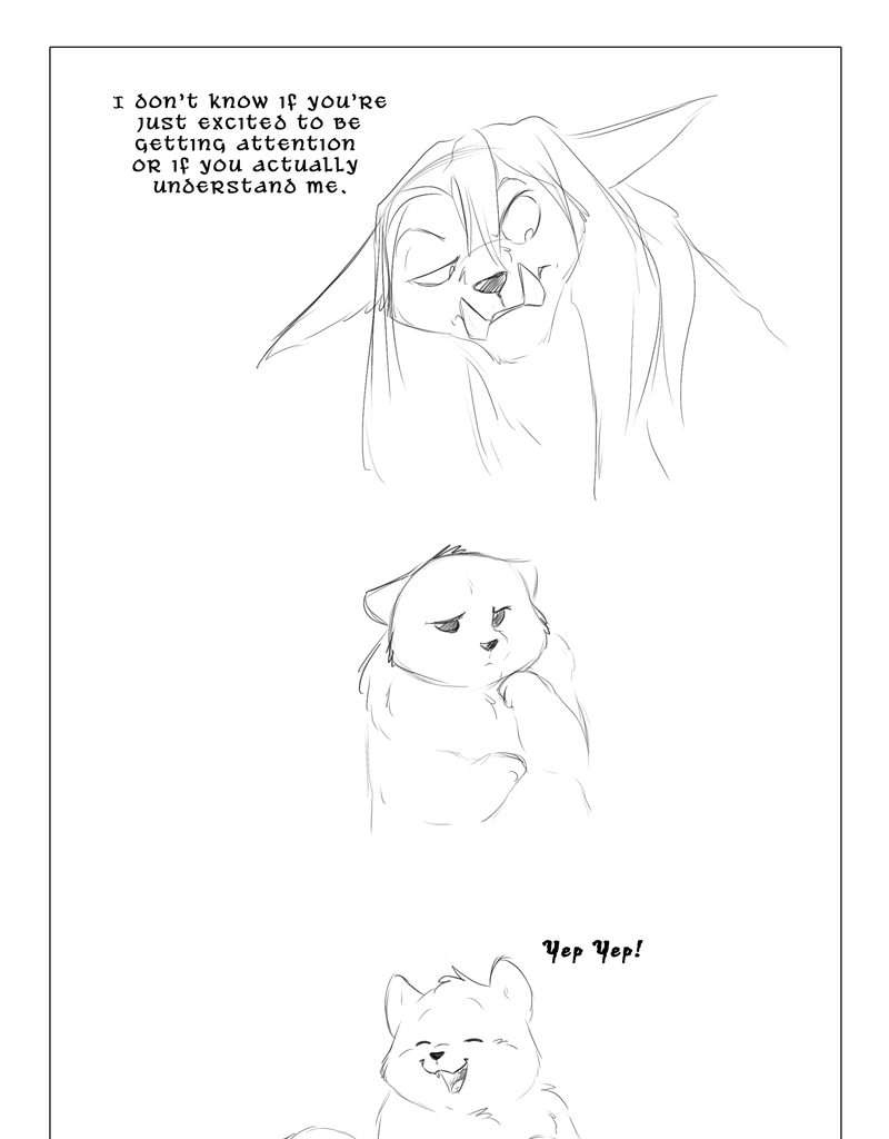 Isla Aukate - Episode 3449, Page 1: 98-Wolf Lessons 7