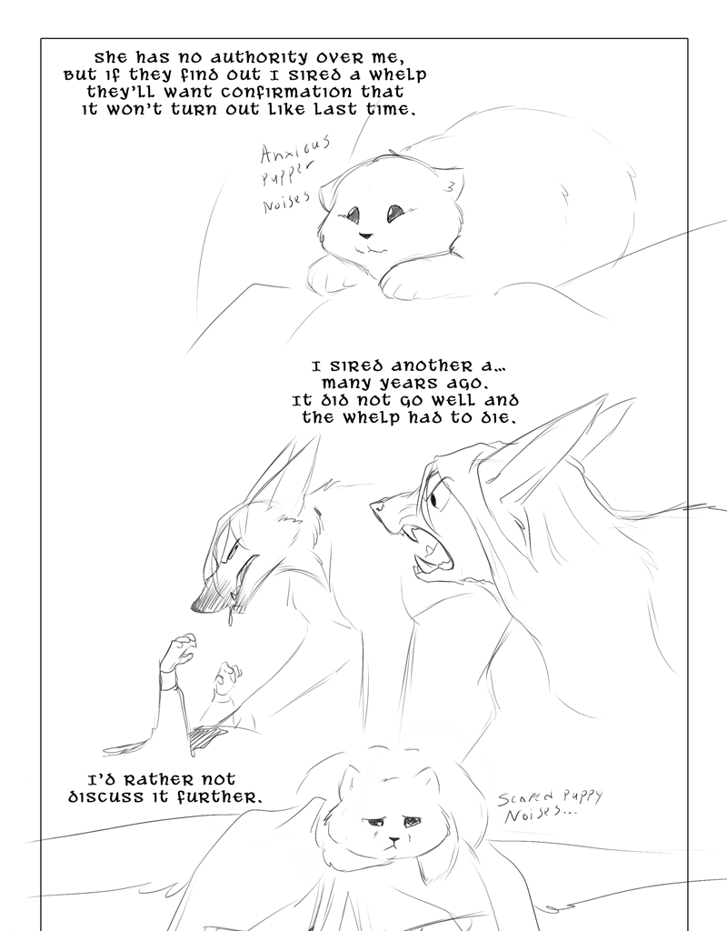 Isla Aukate - Episode 3459, Page 1: 98-Wolf Lessons17