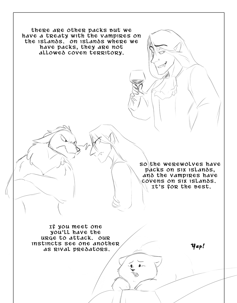 Isla Aukate - Episode 3461, Page 1: 98-Wolf Lessons19