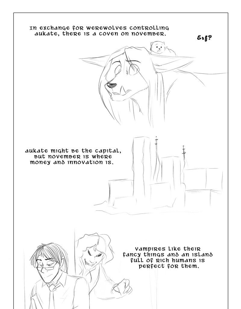 Isla Aukate - Episode 3462, Page 1: 98-Wolf Lessons20