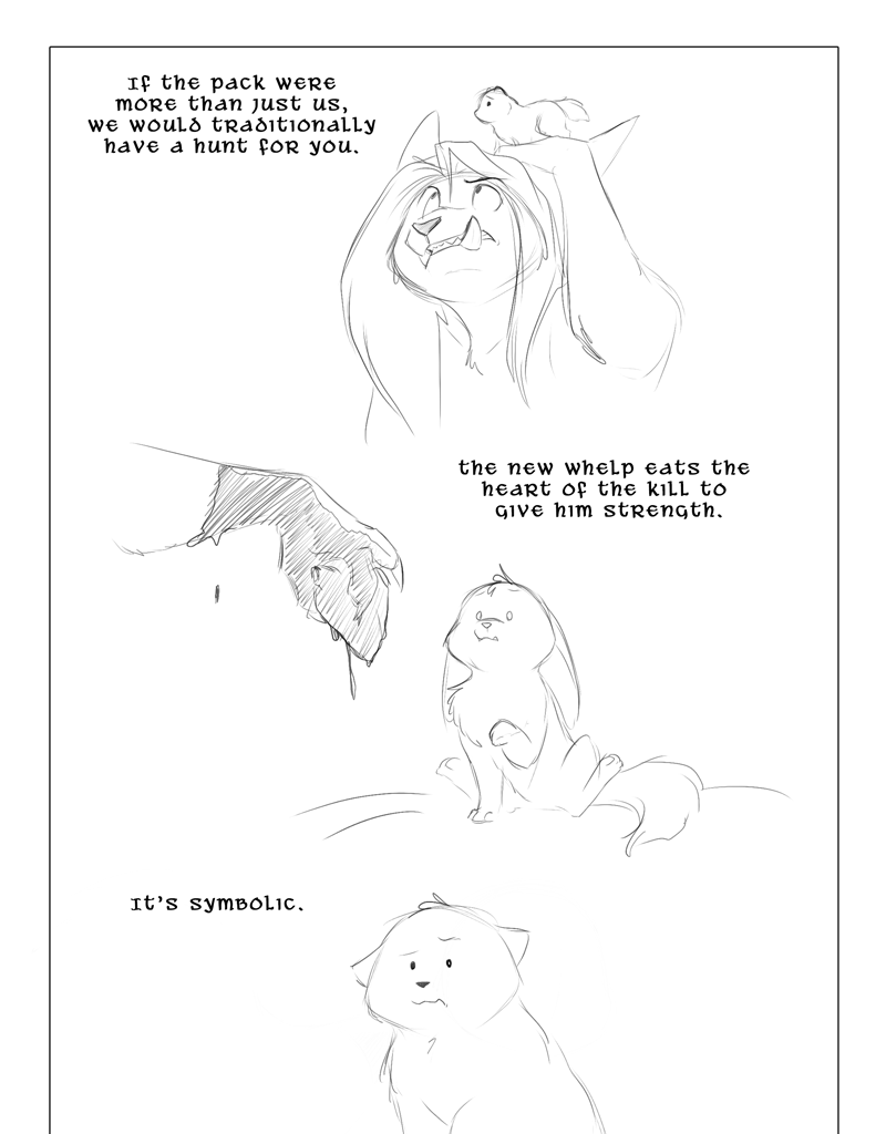 Isla Aukate - Episode 3468, Page 1: 98-Wolf Lessons26