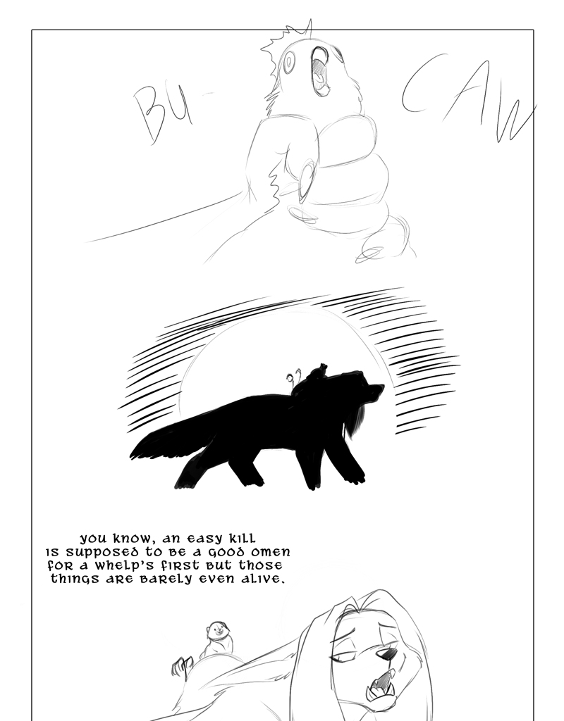 Isla Aukate - Episode 3471, Page 1: 98-Wolf Lessons29