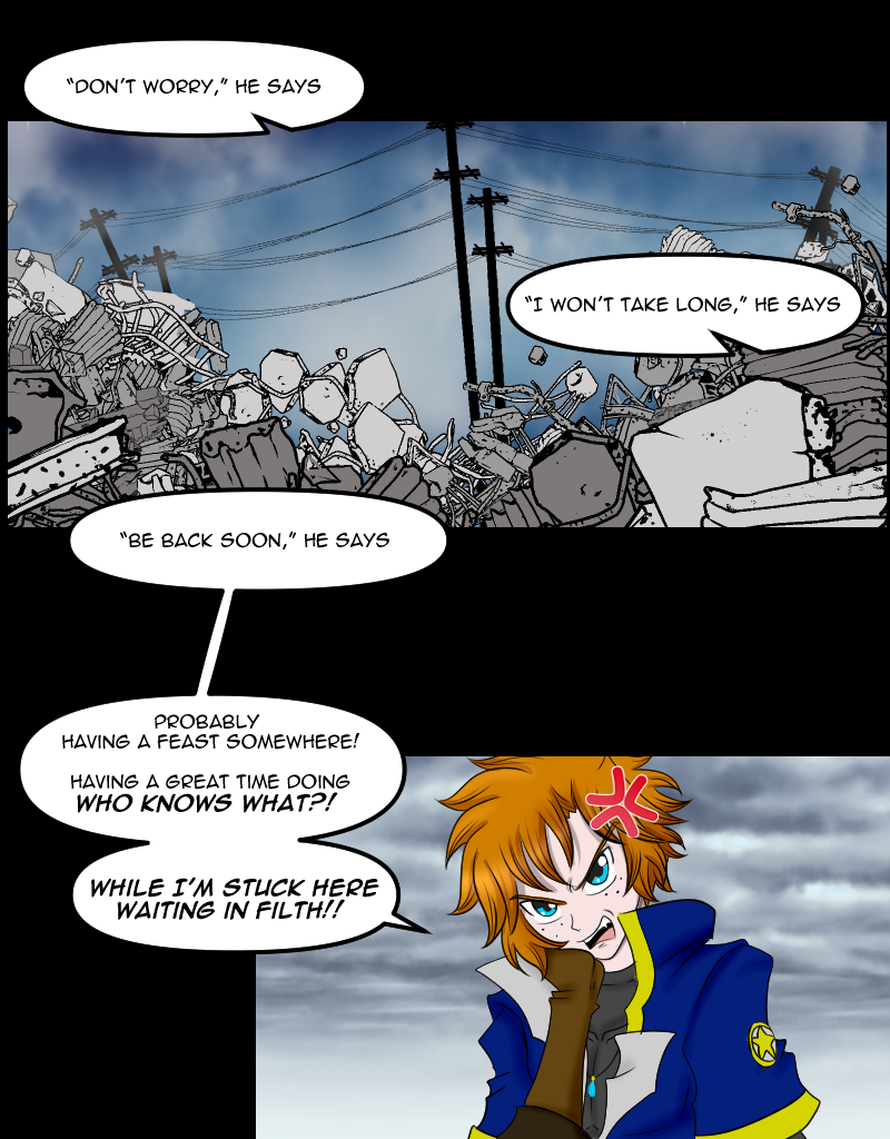 Infinite Strike  - Episode 2, Page 1: CHAPTER 02: Life in the Wastelands