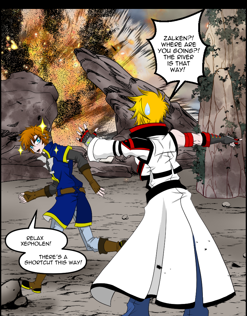 Infinite Strike  - Episode 2, Page 8: CHAPTER 02: Life in the Wastelands